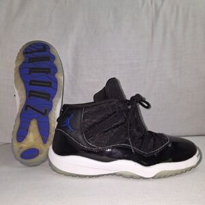 NIKE AIR JORDAN 11 RETRO SPACE JAM 2106 378037-003 SZ 5.5 Y Athletic Luxury